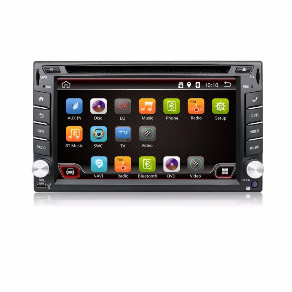 Автомобиль Электронные Авторадио 2 din android 7 1 dvd плеер автомобиля стерео gps