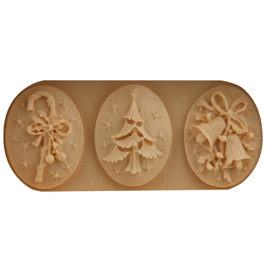 2017 новые Новогодние колокольчики шоколадные конфеты Cookie украшения торта