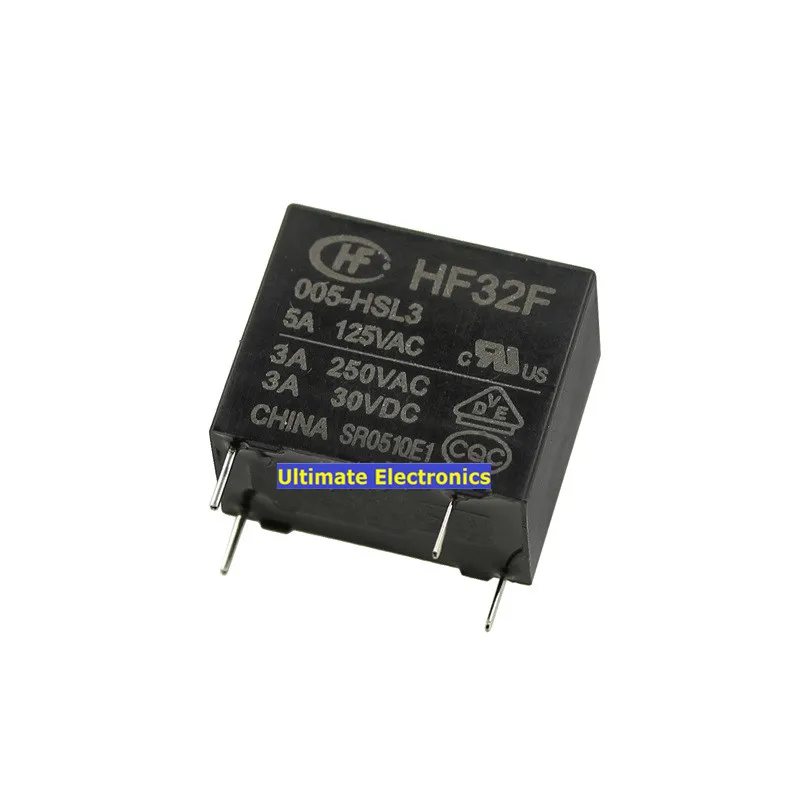 10 шт. HF32F 005 HSL3 реле JZC 32F 4 контактный группы нормально разомкнутый 3A высокая