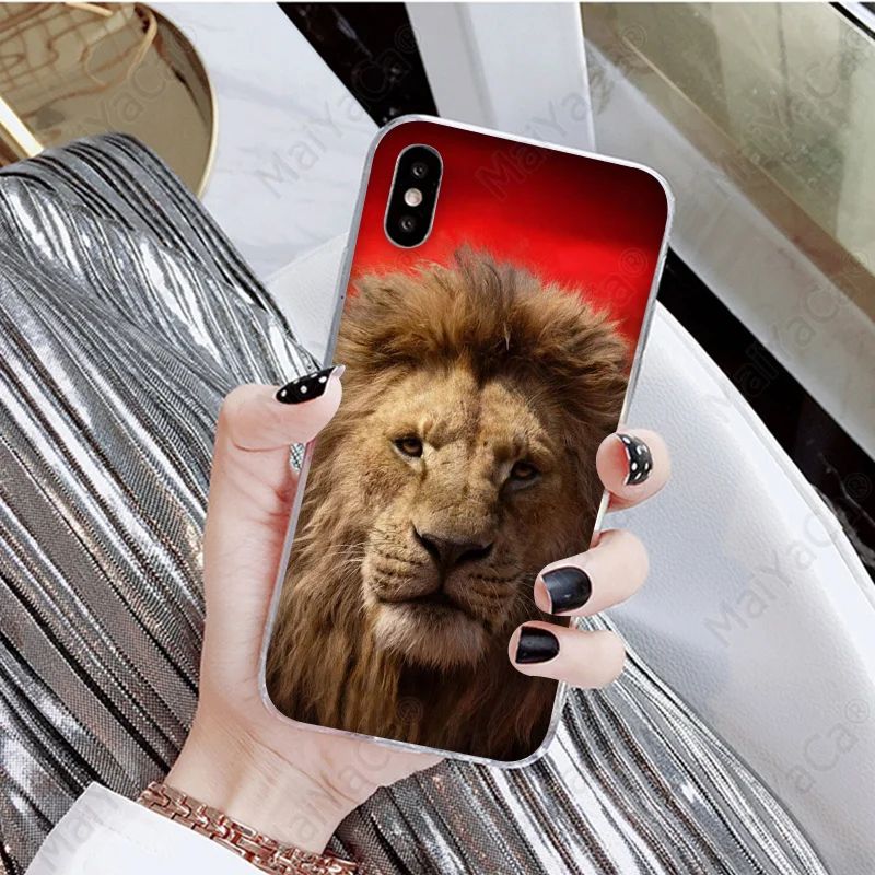 A2 MaiYaCa для iphone 11 pro max чехол Король Лев мягкий силиконовый TPU чехол для телефона для Apple iphone 7 8 6 6S Plus X XS MAX 5 5S SE XR - Цвет: A2