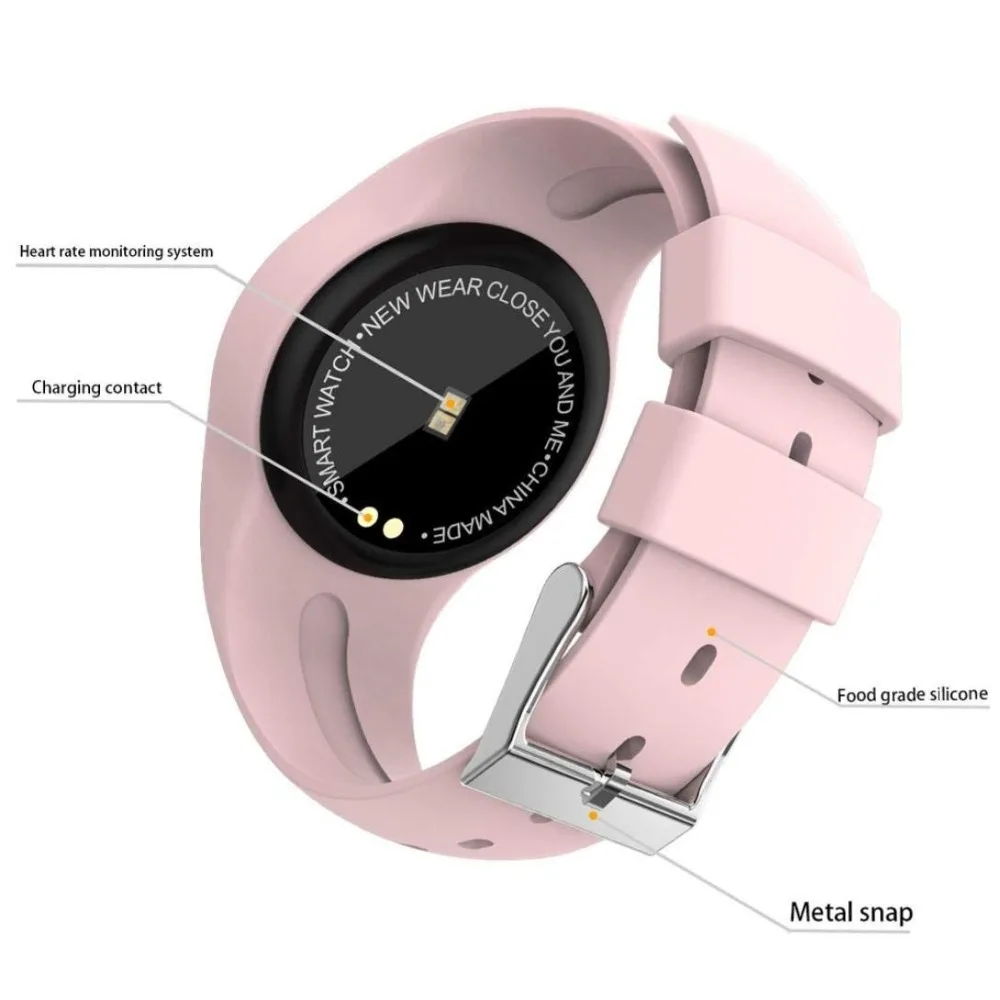 Смарт часы Нержавеющая сталь Водонепроницаемый носимого устройства Smartwatch