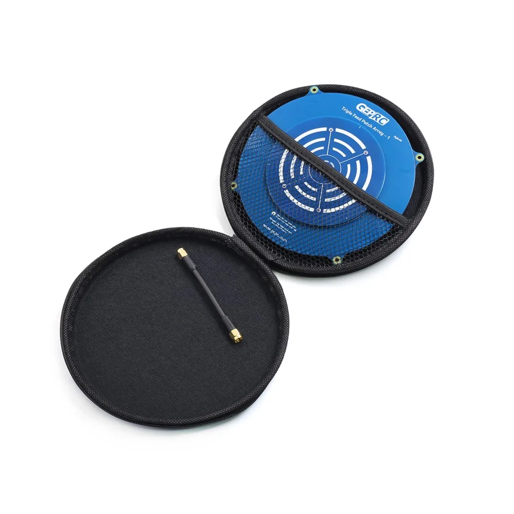 

GePrc 150mm Triple Feed Patch Array 5.8G 14dBi Pagoda Array Long Range Antenna For Rc FPV Drone / Quadcopter Multicopter Parts
