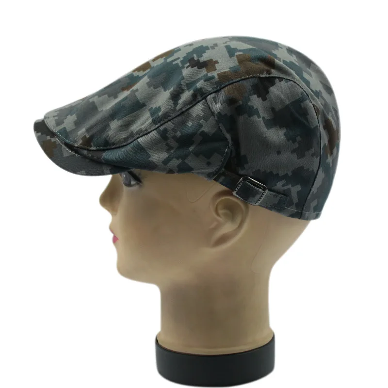 2019 вязаная зимняя шапка повседневное камуфляж берет с козырьком Homme Boina вводной