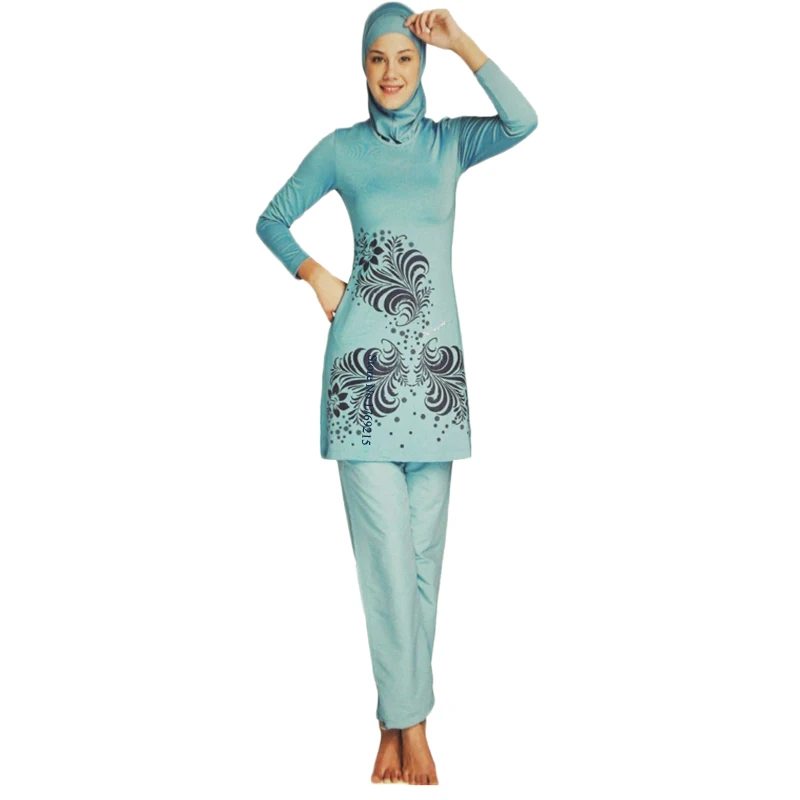 Мусульманский купальник купальный костюм для женщин большой размер Burkini