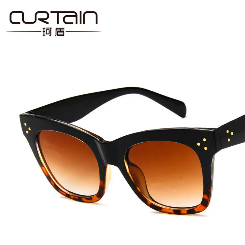 Женские солнцезащитные очки в стиле ретро Lunette De Soleil Femme квадратные винтажном