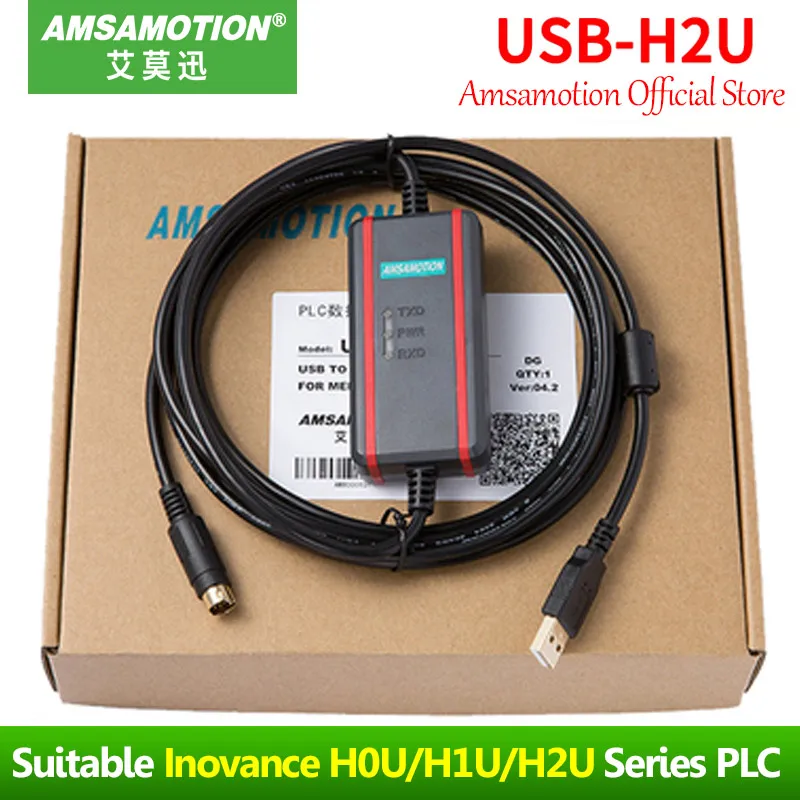 Cabo de Programação para H0u Cabo de Comunicação Usb-h2u para Inovance Freeshipping Série Plc H1u H2u