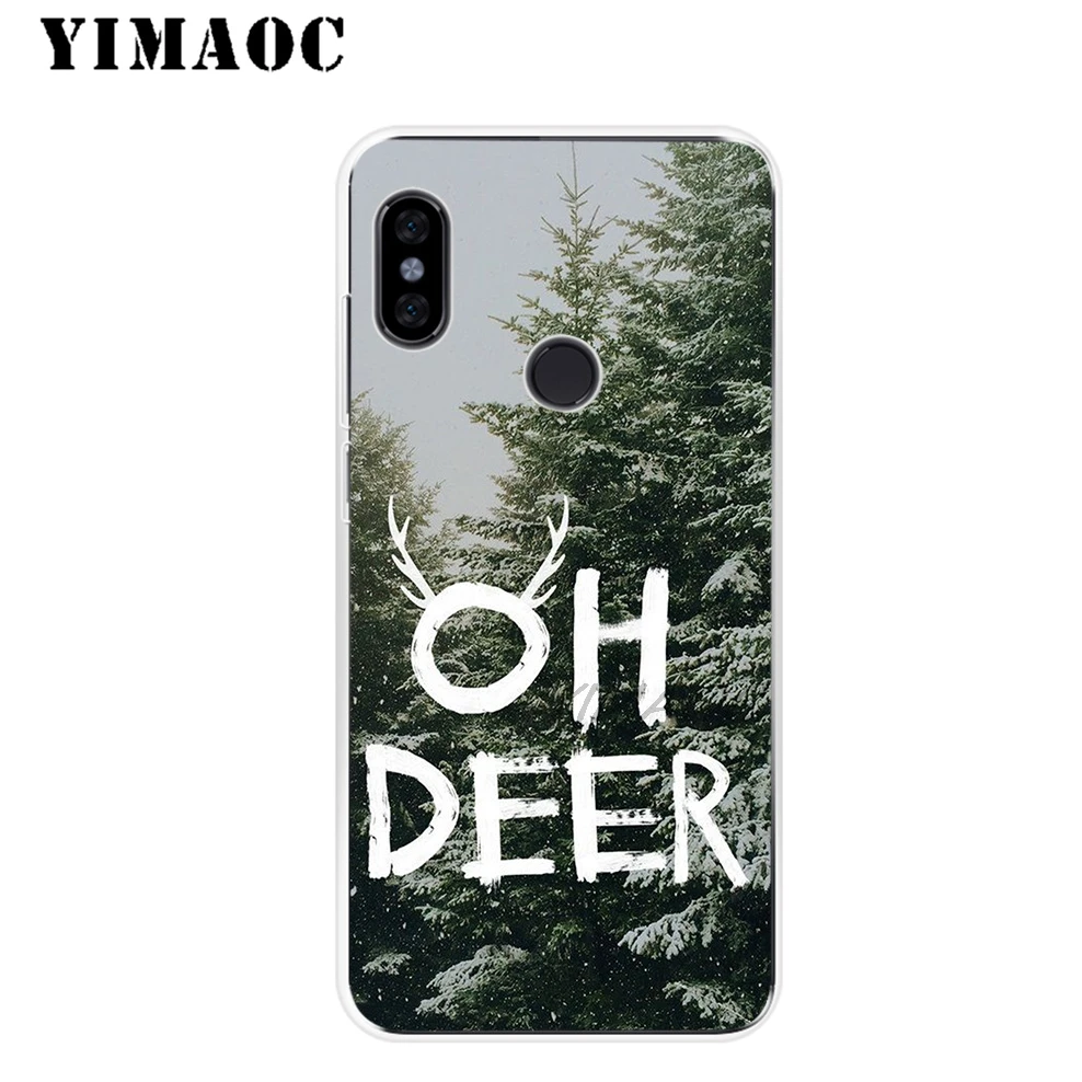YIMAOC Merry Christmas Mickey Soft Silicone Case for Xiaomi Mi 9 8 SE 6 6X 5X Mix 2S A2 Lite MiA1 POCOPHONE F1 MAX 3 |