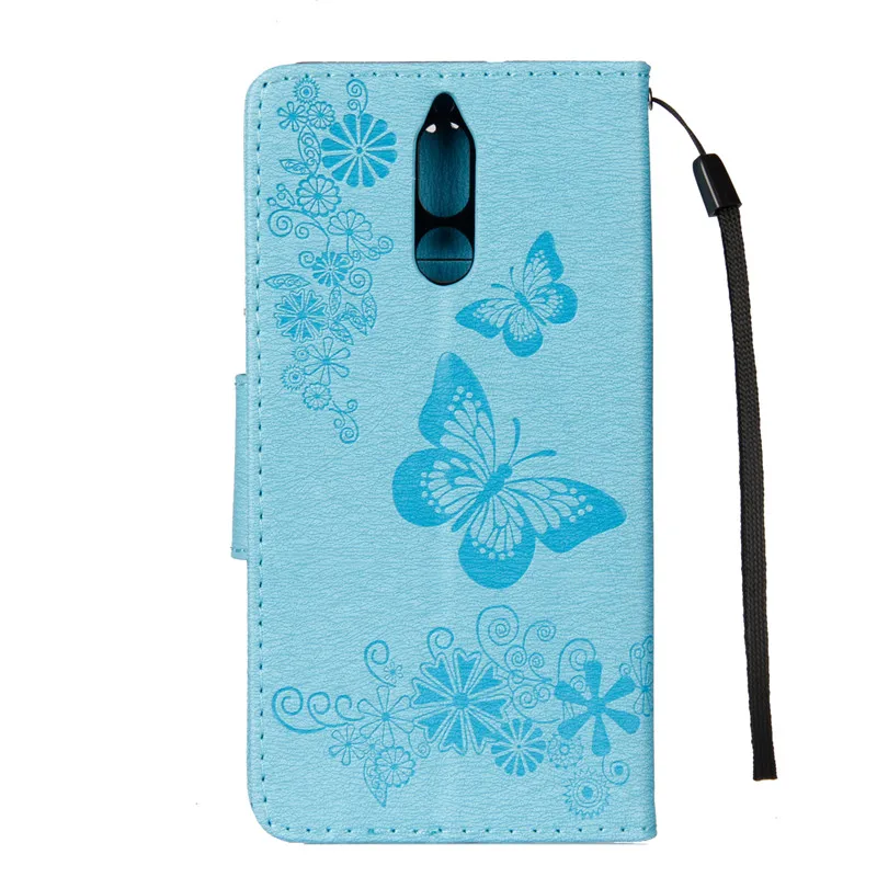 FLYKYLIN кожаный чехол для huawei mate 10 20 Lite Корпус телефона Fundas 9 Бабочка Флип Бумажник