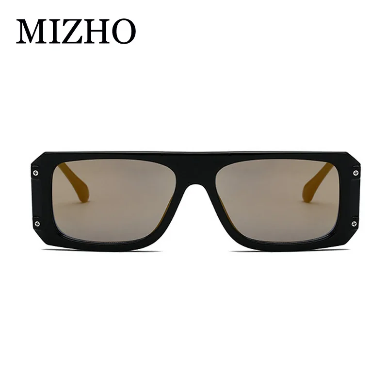 

MIZHO Fashion Cool Steampunk Vintage Retro Square Sun Glasses Women Black UV400 Oculos Celebrity Sunglasses Men Brand Designer