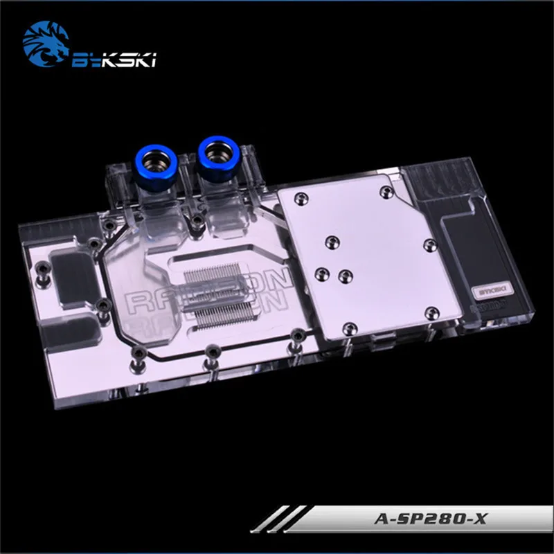 Bykski графический блок с полным покрытием для Sapphire R9 280X HD7970 6G VXOC графическая карта