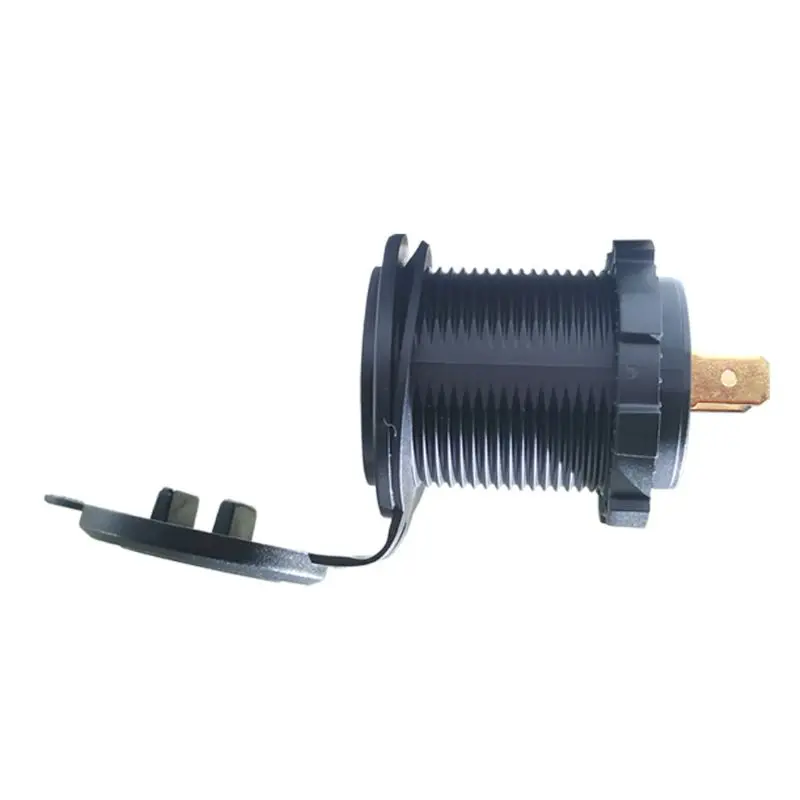 12V 24V двойной USB 2.1A светодиодный адаптер для автомобильного зарядного устройства