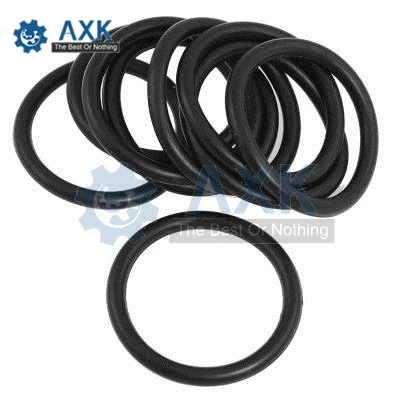 20pcs Thickness 1.2mm OD 6/8/10/19/22mm Black Oil Resistant NBR Nitrile Rubber Seal O Ring | Обустройство дома