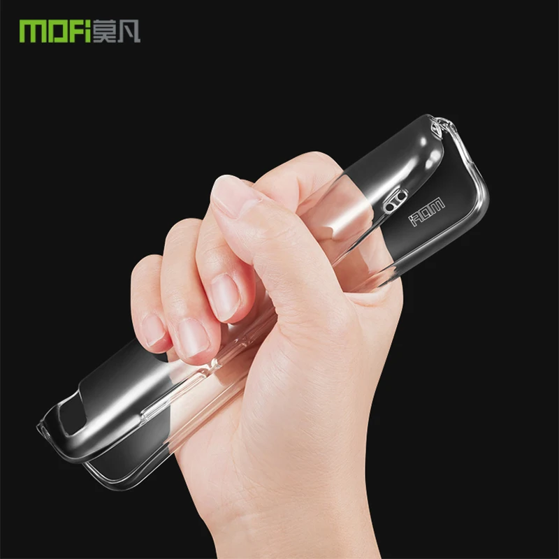 for Xiaomi mi8 case original MOFi xiaomi mi 8 cover silicon transparent soft TPU capas back |