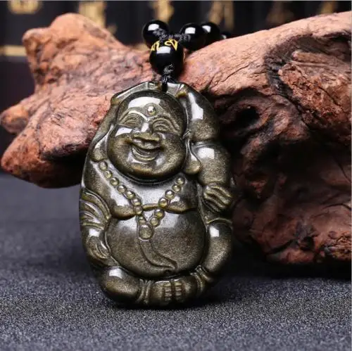 Изящные Ювелирные изделия из коробы китайская Подвеска натурального золота