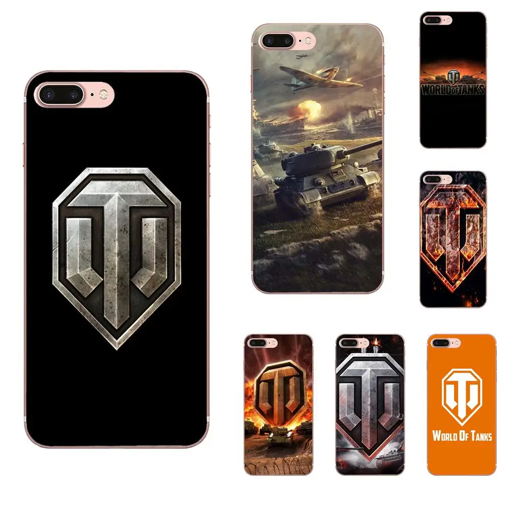 Мягкий ТПУ мобильный чехол World Of Tanks черный для Sony Xperia Z Z1 Z2 Z3 Z4 Z5 compact Mini M2 M4 M5 T3 E3 E5 XA