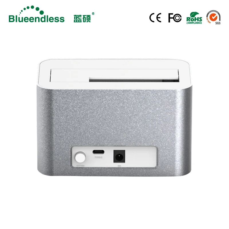 Алюминий Hdd док станция для Box 3 5 &quotSata Usb Тип C 0 Металл чтения детей возрастом 1 6 ТБ