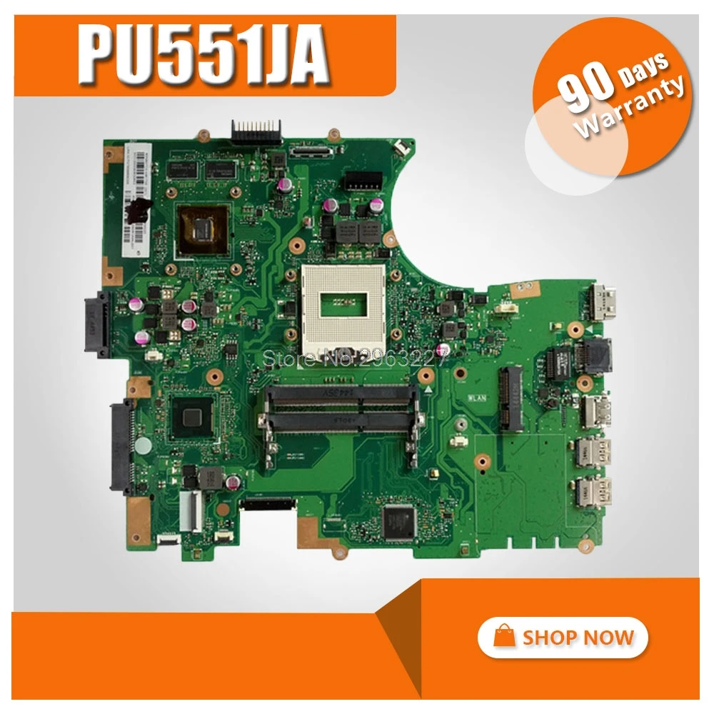 

Motherboard For Asus PU551JD PU551J PU551JA Notebook notebook motherboard mainboard
