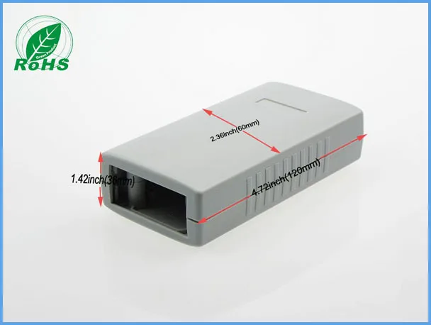 

Remote shell mounting holes and open two end for plastic enclosure boxes 120*60*30mm 4.72*2.36*1.42inch