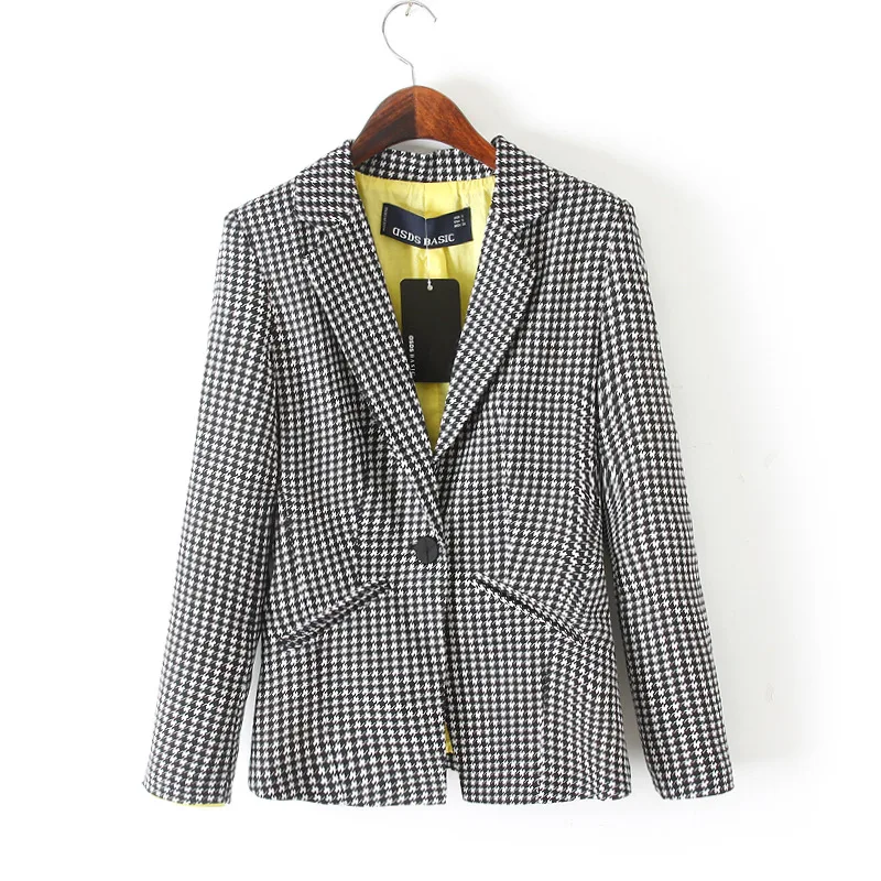 ASDS осенний Повседневный женский костюм повседневный пальто одежда для работы