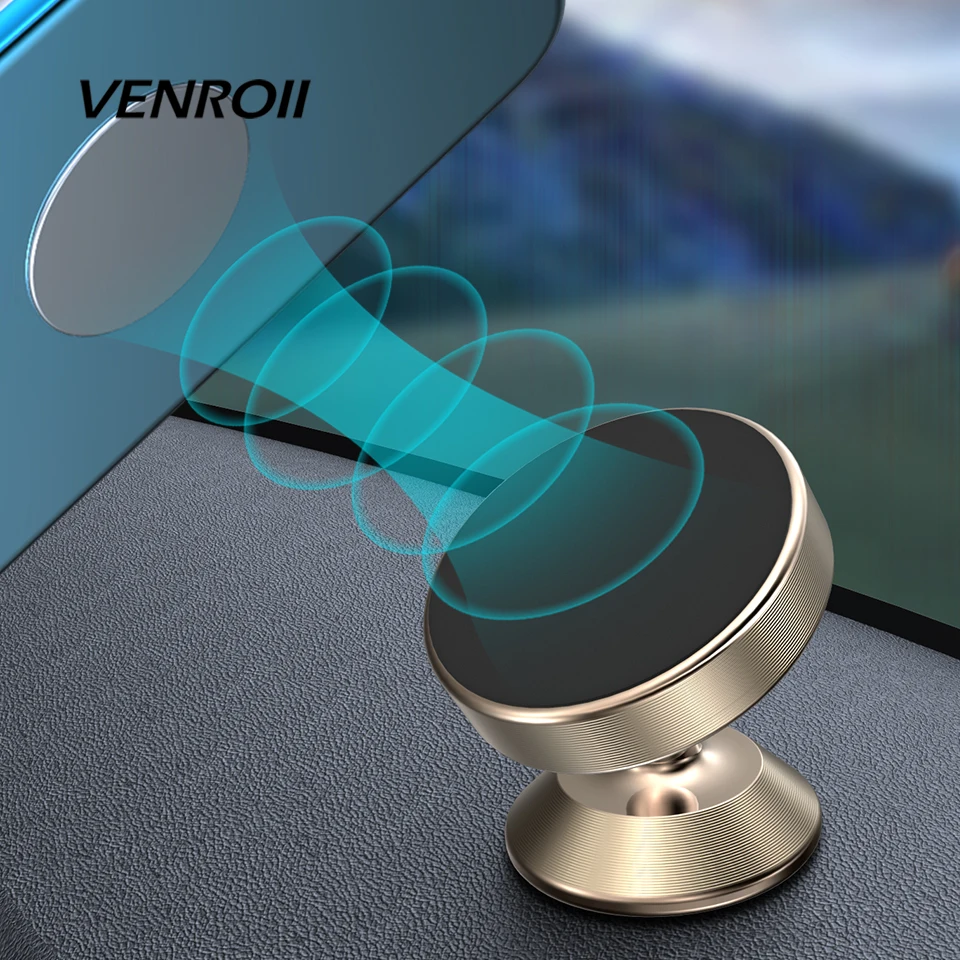 Venroii автомобильный магнитный держатель для телефона iPhone XS Универсальный