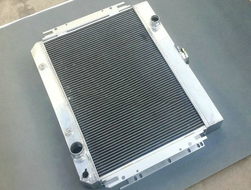 Горячая продажа радиатор из алюминиевого сплава 2 ряда для Chevy Impala L6 V8/EI Camino 1963 1968 63