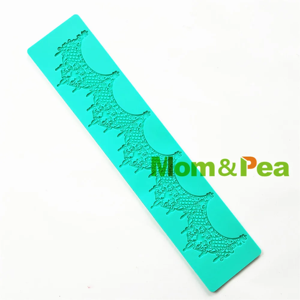 Силиконовая кружевная форма Mom & Pea GX158 бесплатная доставка большой размер