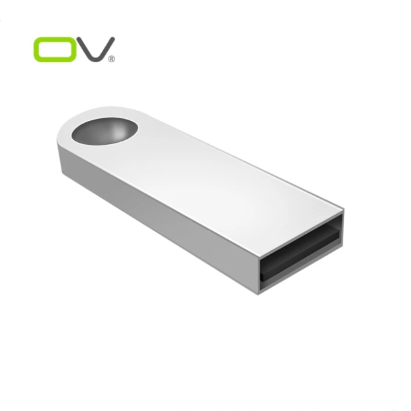 Флеш накопитель OV 8 ГБ 16 32 64 usb 2 0 интерфейс U диск серебристый металл прочный