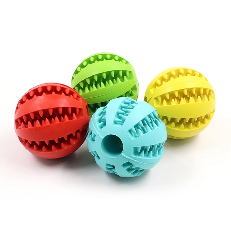 

Pet dog chewing toys Teeth cleaning balls Watermelon shape Teeth chewing toys Rubber balls interactive game Leaking food balls