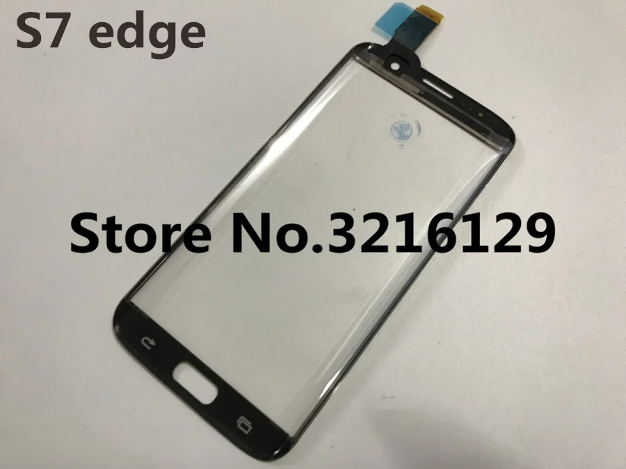 Передняя стеклянная сенсорная панель для Samsung Galaxy S7 Edge G935F G9350 оригинальная