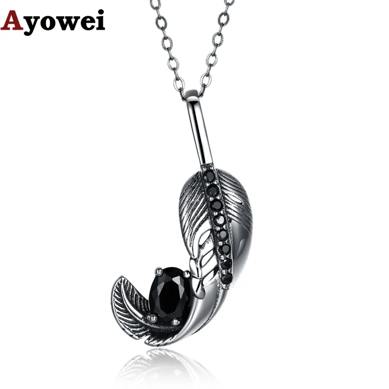 Женское ожерелье из серебра 925 пробы с подвеской на цепочке | Украшения и