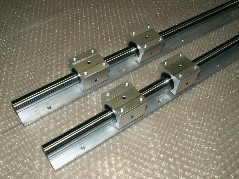 1 шт SBR20 1500mm Полная поддержка линейного рельсового вала стержня + 2 SBR 20UU|rail|rail