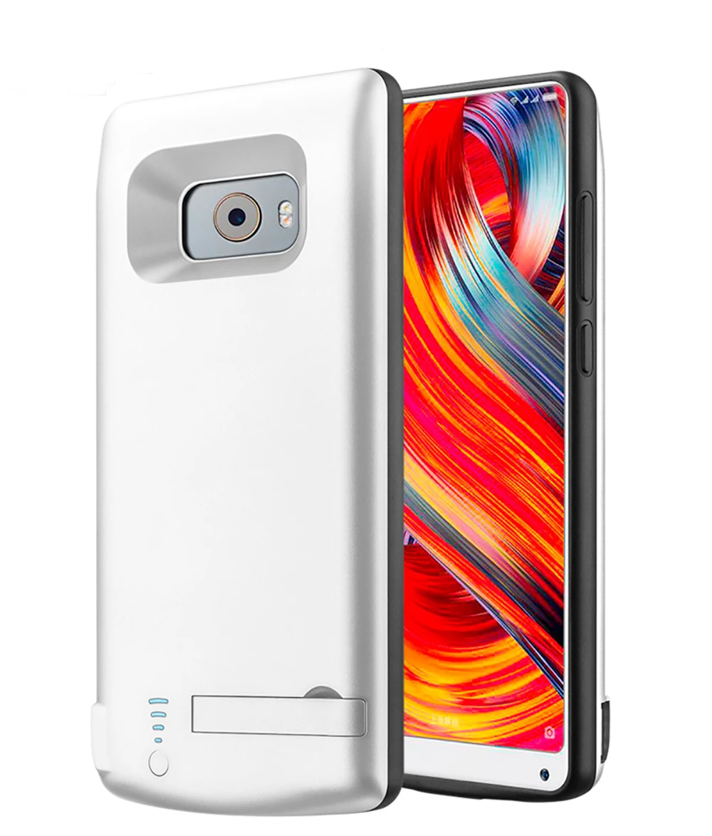 JLW 6000 мАч ТПУ полный край Батарея Зарядное устройство чехол для Xiaomi mi x 2 внешнего