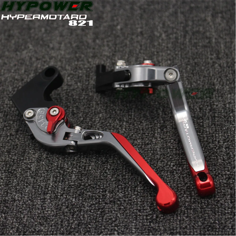 Adjustable Folding Extendable Motorbike Motorcycle Brake Clutch Levers For Ducati HYPERMOTARD 821 / HYPERSTRADA 2013 2014 2015 | Автомобили