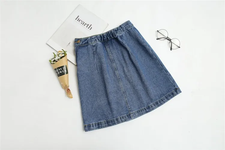 НОВЫЕ женские юбки Sml джинсовая юбка 2016 Летний Стиль высокая Ждет Краткие Твердые