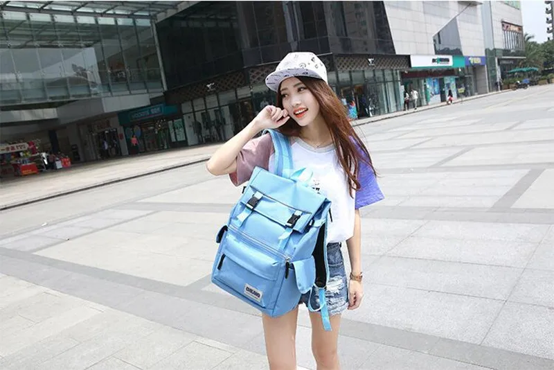 Женская Новинка 2017 года Холщовая Сумка через плечо рюкзак для отдыха и