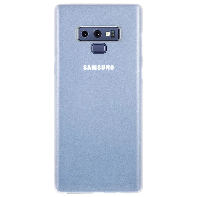 0,3 мм ультра тонкий чехол для телефона samsung Galaxy S8 S9 Plus Note 8 9 матовая прозрачная жесткая полная крышка тонкий чехол для телефона