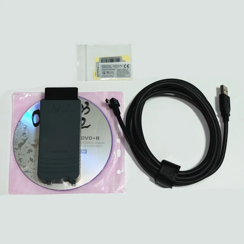 Лучшее качество VAS5054A Bluetooth VAS 5054A полный чип ODIS V5.13 Поддержка UDS протокол с OKI |