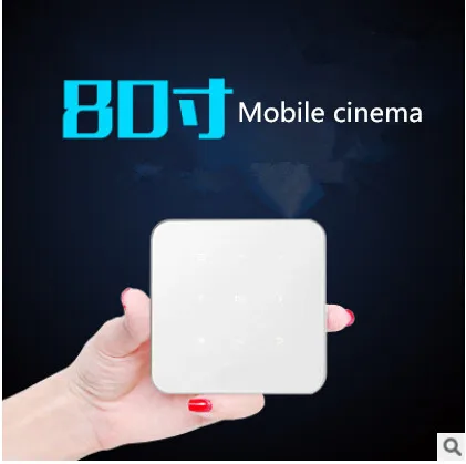 Видео Проектор Микро Juneto P96 Android4.4 Восемь основных Led Pocket Cinema Bluetooth1080p Wifi Hd Домашний