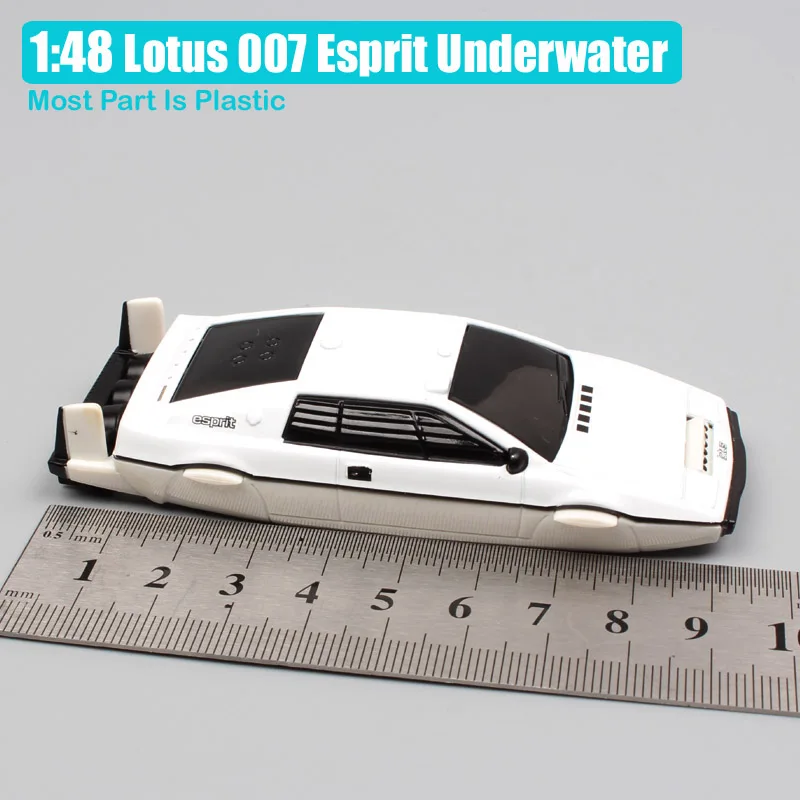 1:48 масштаб James Bond 007 Aston Matin DB5 DBS V8 Vantage Toyota 2000 GT Lotus Esprit jet оттягивающийся литой под давлением модель автомобиля игрушка - Цвет: Lotus 007 Esprit Und
