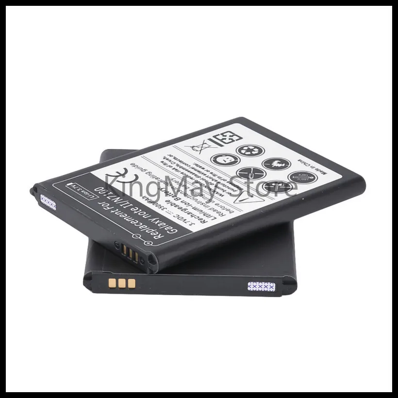 1 шт низкая акумуляторная батарея n7100 EB595675LU Батарея для samsung Galaxy Note2 Note II N7100 N7105 N7102 T889 L900 N7108D Батарея note 2