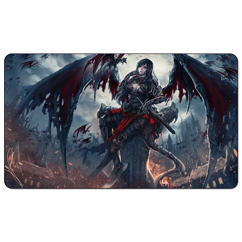 Dragon Mistress Army 60x35 см волшебный игровой коврик Дракон любовница армия волшебный игровой коврик для настольные игры коврик - Цвет: Style1