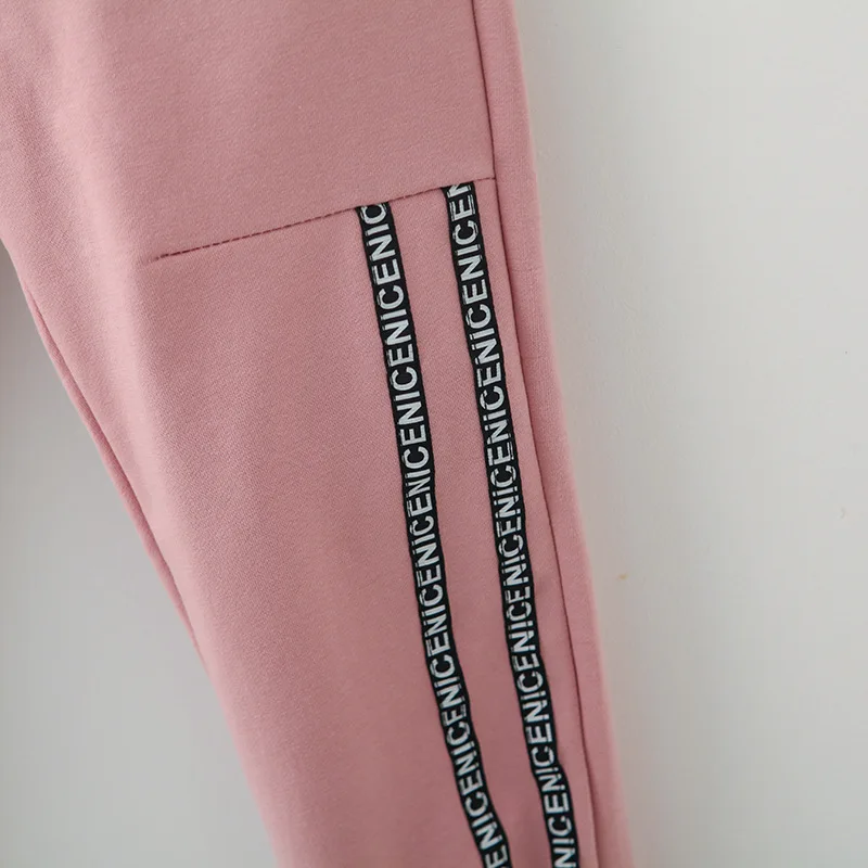 

Girls Clothing Sets New Autumn Active girls clothes L Children Clothing Cartoon Print Sweatshirts+Pants Suit 3-7Y