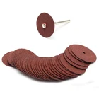 Режущий диск для циркулярной пилы, комплект из 36 шлифовальных дисков для вращающегося инструмента dremel, абразивные шлифовальные диски для резки дерева и металла