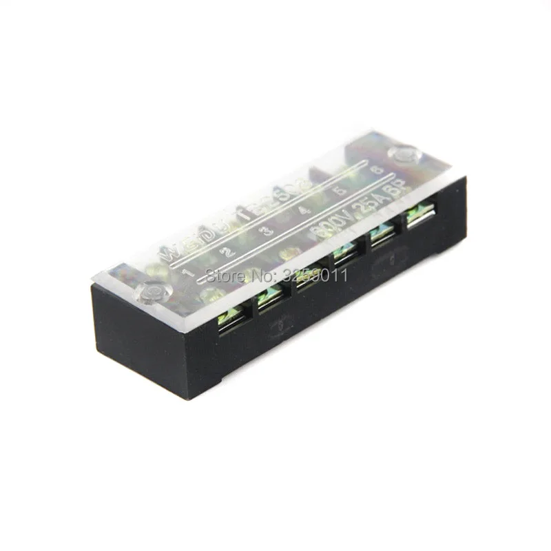 10 шт. TB-2506 TB25A06P Suyep 6 позиций двухрядный 600 в 25 А проволочный Барьерный блок