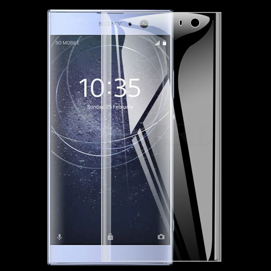 Мягкая защитная пленка с изогнутыми краями 3D для Sony Xperia XZ1 XZ2 Compact XZ3 XA XA1 Plus XA2 Ultra