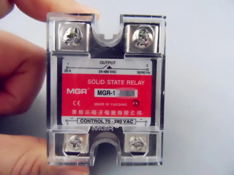

Полупроводниковое реле Mager SSR 40 А