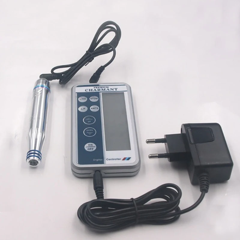 Dermografo Charmant 2 с 50 шт. иглы Digita Professional Micro pigmenacao Charmant Agulhas mts ручка набор легко нажать