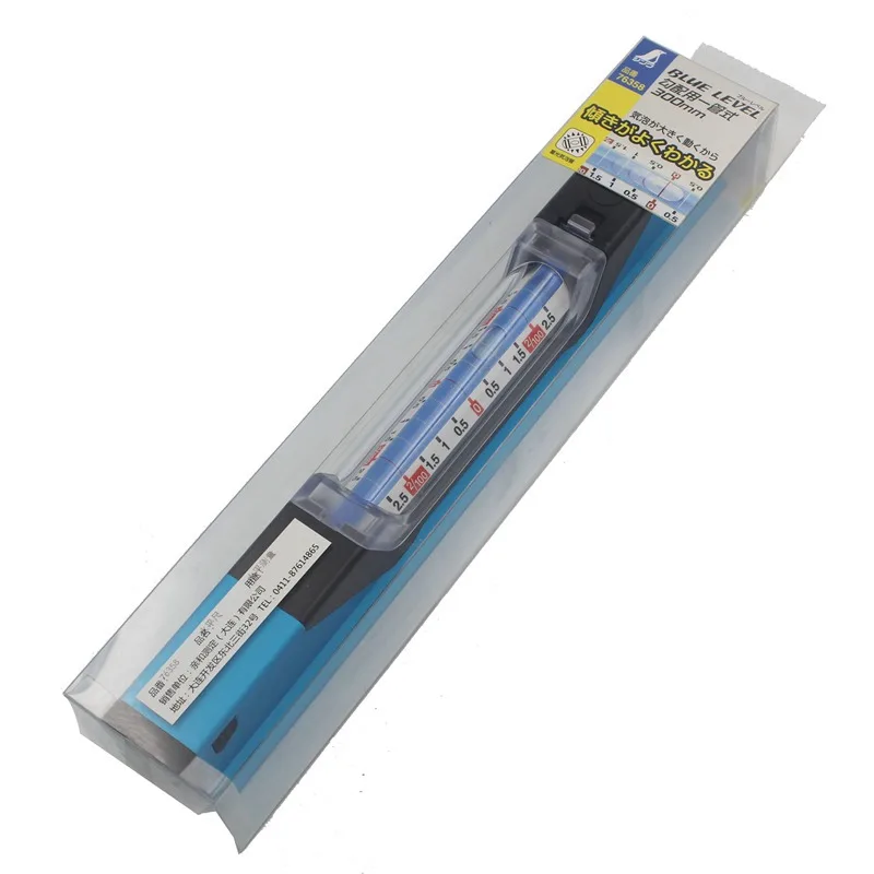 SHINWA Level Ruler Bubble Spirit Blue Color with Light board for Installation Drain Precision +-0.5mm/m | Инструменты