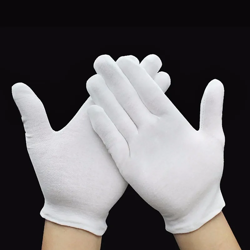 12 Pairs/lot THINKTHEDO Lightweight Inspection Cotton blend thick/thin white Work Gloves
12 Pairs/lot THINKTHEDO Lightweight Inspection Cotton blend thick/thin white Work Gloves