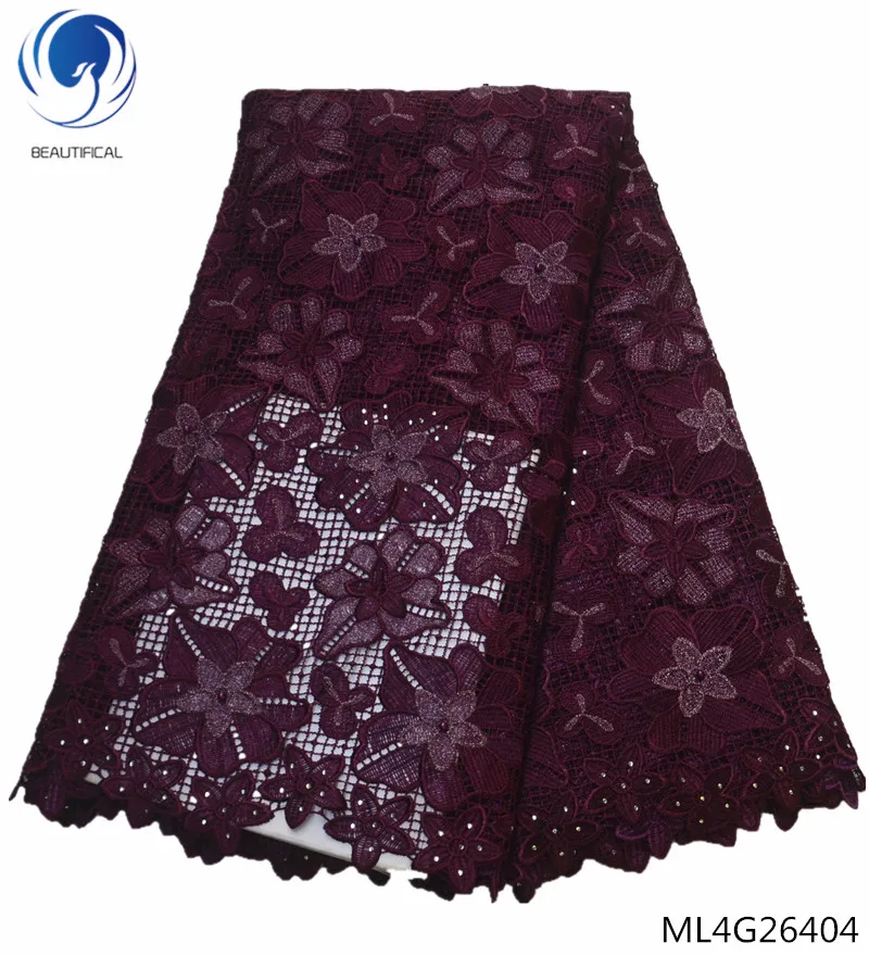 

BEAUTIFICAL white lace fabric latest lace fabrics nigerian guipure lace fabrics pretty flower lace fabric 2019 hot sales ML4G264